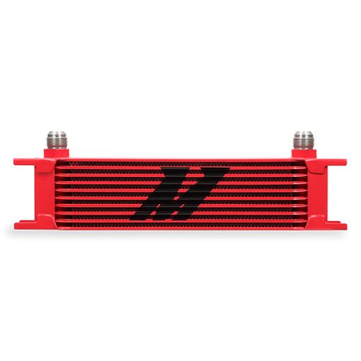 Picture of Mishimoto Universal 10 Row Oil Cooler - Red