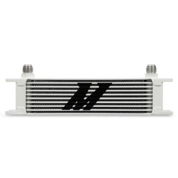 Picture of Mishimoto Universal 10 Row Oil Cooler - White