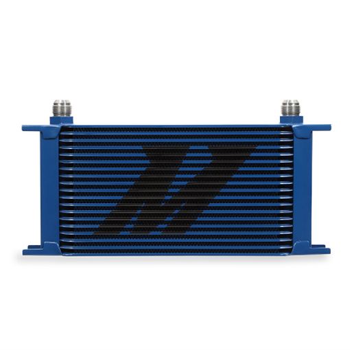 Picture of Mishimoto Universal 19 Row Oil Cooler - Blue