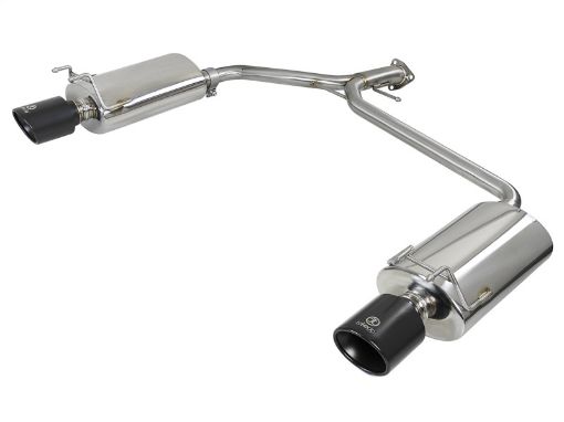 Picture of aFe Takeda 2.25 - 1.75in 304 SS Axle - Back Exhaust w Black Tips 13 - 17 Honda Accord Sport Sedan I4 - 2.4L