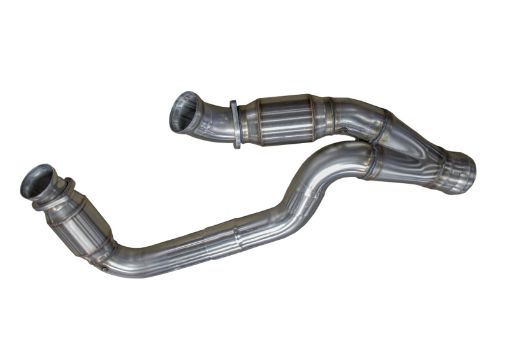 Picture of Kooks 2019 GM 1500 Series Truck 6.2L 3in x OEM Outlet Catted SS Y Pipe Kooks HDR Req