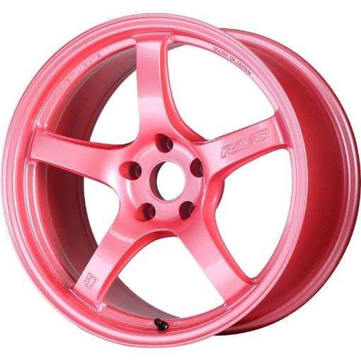 Picture of Gram Lights 57DR 18x10.5 12mm 5x114.3 Sakura Pink Wheel (Special Order No Cancel)