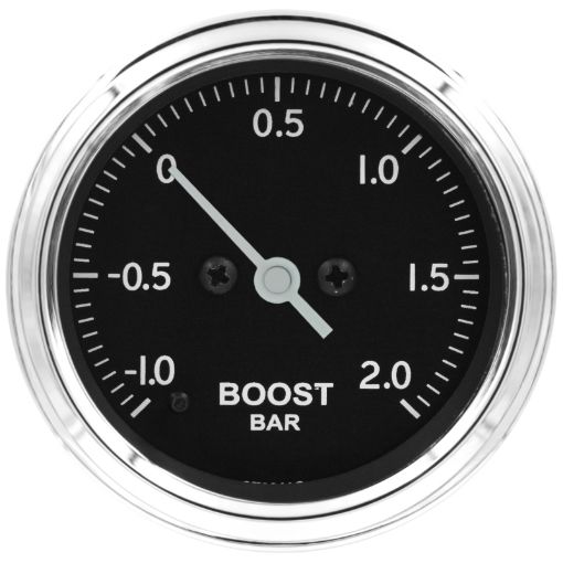 Picture of Autometer Stack 52mm - 1 to 2 Bar (Incl T - Fitting) Pro Stepper Motor Boost Pressure Gauge - Classic