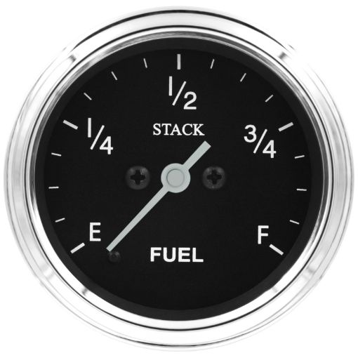 Picture of Autometer Stack 52mm 0 - 280 Ohm Programmable Pro Stepper Motor Fuel Level Gauge - Classic