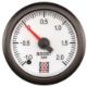 Picture of Autometer Stack 52mm - 1 to 2 Bar (Incl T - Fitting) Pro Stepper Motor Boost Pressure Gauge - White
