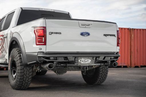Picture of Addictive Desert Designs 17 - 19 Ford F - 150 Raptor PRO Bolt - On Rear Bumper
