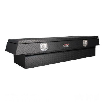 Picture of WestinBrute High Cap 72in Stake Bed Contractor TopSider w Base Drawers - Textured Black