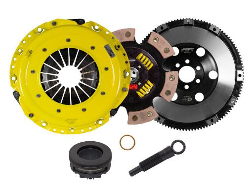 Picture of ACT 06 - 08 Audi A4 (B7) 2.0L Turbo HDRace Sprung 6 Pad Clutch Kit