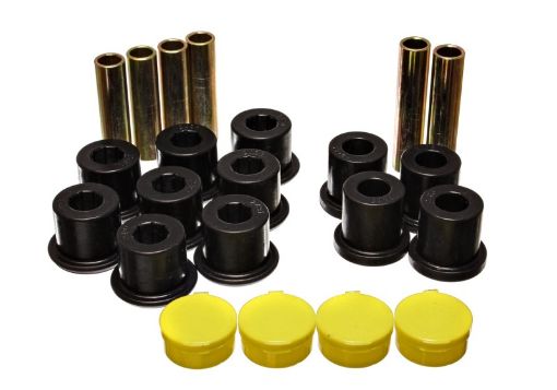 Picture of Energy Suspension 98 - 03 Dodge Durango 2WD 00 - 03 Dodge Durago 4WD Black Rear Leaf Spring Bushing Se