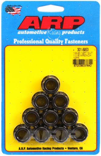 Picture of ARP 12 - 20 1116 Socket 12pt Nut Kit (Set of 10)
