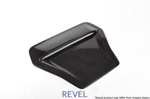 Picture of Revel GT Dry Carbon Engine Hood Scoop Cover 17 - 18 Honda Civic Type - R - 1 Piece