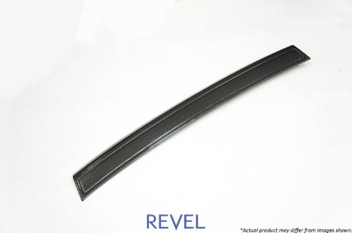 Picture of Revel GT Dry Carbon Rear Bumper Applique 15 - 18 Subaru WRXSTI - 1 Piece