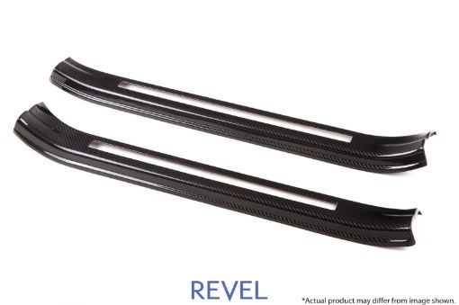 Picture of Revel GT Dry Carbon Door Sill Covers (Left Right) 15 - 18 Subaru WRXSTI - 2 Pieces