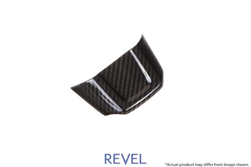 Picture of Revel GT Dry Carbon Steering Wheel Insert Lower Cover 15 - 18 Subaru WRXSTI - 1 Piece