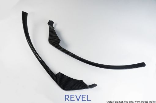 Picture of Revel GT Dry Carbon Front Lip Covers 16 - 18 Mazda MX - 5 - 2 Pieces