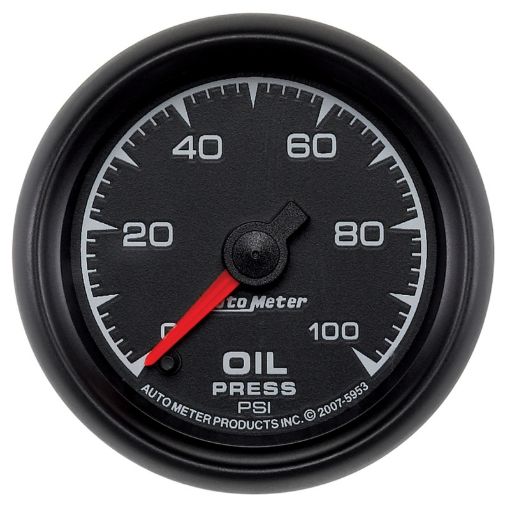 Picture of Autometer ES 52.4mm 0 - 100 PSI Oil Pressure Gauge