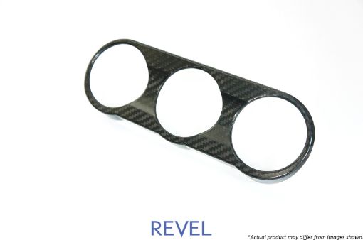 Picture of Revel GT Dry Carbon AC Dial Cover 16 - 18 Mazda MX - 5 - 1 Piece