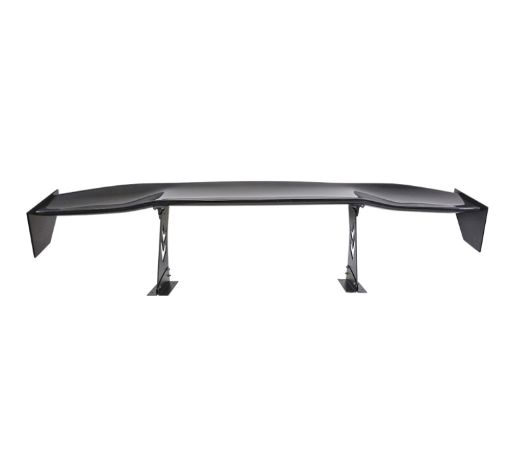 Picture of NRG Carbon Fiber Spoiler - Universal (69in.) wNRG Logo Stand Cut Out Large Side Plate