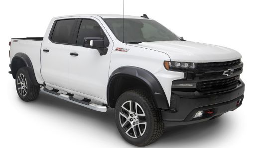Picture of Bushwacker 19 - 21 Chevrolet Silverado 1500 DRT Style Flares 4pc - Black