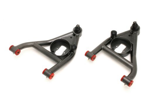 Picture of BMR 67 - 69 1st Gen F - Body Lower A - Arms Non - Adj. Rear Bump Stops (Polyurethane) - Black Hammertone