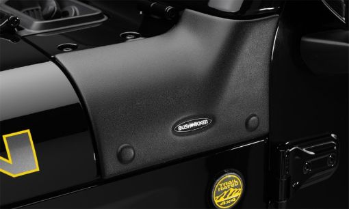 Picture of Bushwacker 18 - 19 Jeep Wrangler JL Trail Armor Cowl Guard - Black