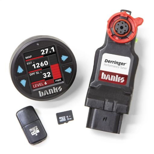 Picture of Banks Power 17 - 19 GM 2500 6.6L L5P Derringer Tuner (Gen 2) w 1.8in iDash DataMonster