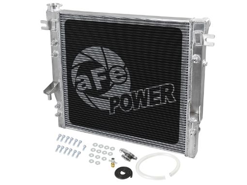 Picture of aFe BladeRunner Street Series Tube Fin Aluminum Radiator 07 - 18 Jeep Wrangler (JK) V6 - 3.6L3.8L