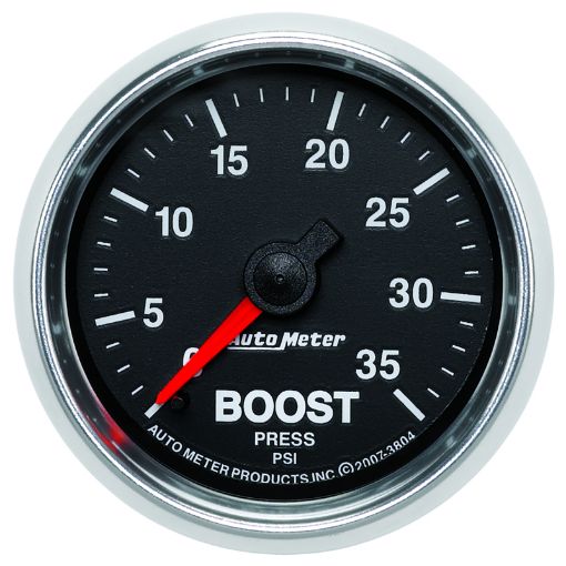 Picture of AutoMeter GS 2 116 inch 35PSI Mechanical Boost Gauge