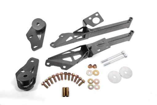 Picture of BMR 15 - 18 Ford Mustang S550 IRS Subframe Support Brace (Black Hammertone)