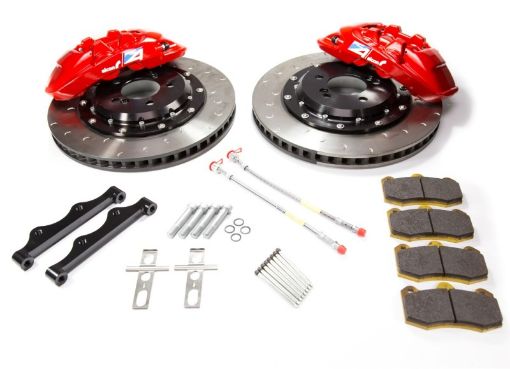 Picture of Alcon 2015 BMW M3 F80 380x32mm Red 4 Piston Rear Brake Upgrade Kit