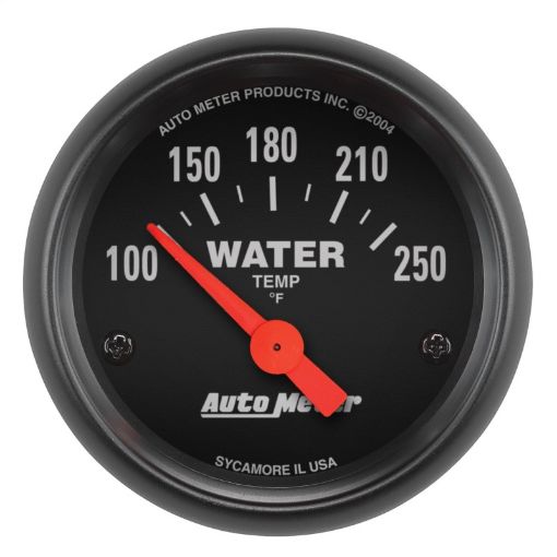Picture of Autometer Z - Series 52mm 100 - 250 Degrees F. SSE Water Temp Gauge