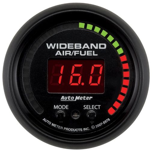 Picture of Autometer ES Digital 52mm Wideband AirFuel Kit
