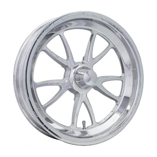 Picture of Weld Full Throttle 1 - Piece 17x3.5 Strange Spindle MT 1.75in. BS Polished Wheel - Non - Beadlock