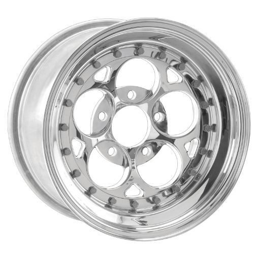 Picture of Weld Magnum III 15x15 5x4.75 BP 4.5in. BS Polished Wheel - Non - Beadlock