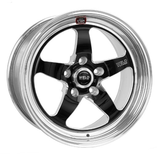 Picture of Weld S71 17x10 5x4.5 BP 5.4in. BS Black Wheel (Low Pad) - Non - Beadlock
