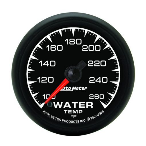 Picture of Autometer ES 52.4mm 100 - 260 deg. F Water Temprature Gauge