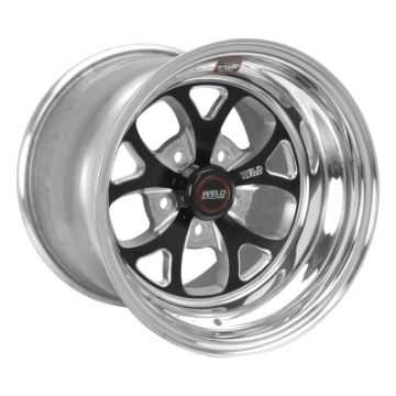 Picture of Weld S76 15x10.33 5x4.75 BP 4.5in. BS Black Wheel (Low Pad) - Non - Beadlock