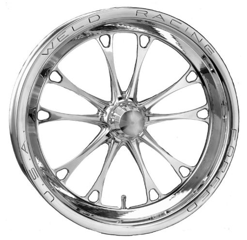 Picture of Weld V - Series 1 - Piece 15x3.5 Anglia Spindle MT 1.75in. BS Polished Wheel - Non - Beadlock