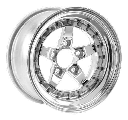 Picture of Weld Weldstar 15x10 5x4.75 BP 4.5in. BS Polished Wheel - Non - Beadlock