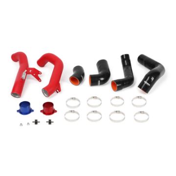 Picture of Mishimoto 2016 Honda Civic 1.5TSi Performance Intercooler Pipe Kit - Wrinkle Red