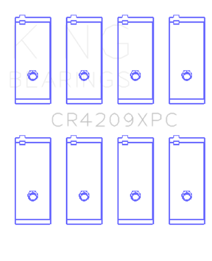 Picture of King Toyota 3SGTE 16v 2.0L (Size STD) pMaxKote Performance Rod Bearing Set