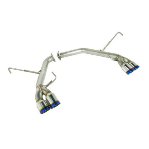 Picture of Remark 15 - 18 Subaru SPT WRXSTI Axle Back Exhaust w Burnt Stainless Steel Single Wall Tip