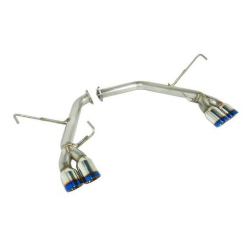 Picture of Remark 15 - 18 Subaru SPT WRXSTI Axle Back Exhaust w Burnt Stainless Steel Double Wall Tip