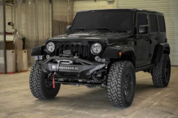Picture of Addictive Desert Designs 07 - 18 Jeep Wrangler JK Stealth Fighter Front Bumper w Winch Mount