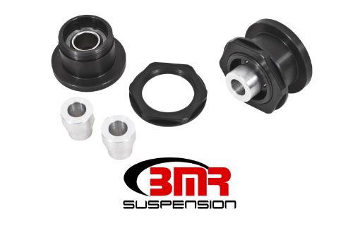 Picture of BMR 79 - 04 SN95 Mustang 8.8in Differential Bearing Kit (Spherical Bearings) - Black Anodized