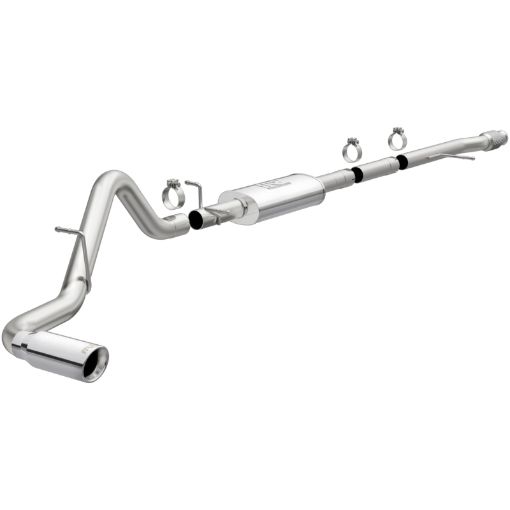 Picture of MagnaFlow 2019 Chevy Silverado 1500 V8 5.3L V6 4.3L Street Series Cat - Back Exhaust w Polished Tip
