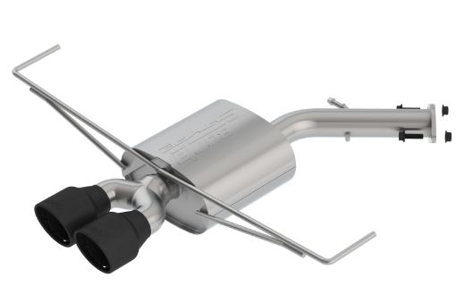 Picture of Borla 2019 Hyundai Veloster 1.6L FWD S - Type Exhaust (Rear Section Only) w Ceramic Black Tips