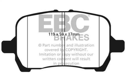 Picture of EBC 06 - 09 Pontiac Solstice 06 - 10 Saturn Sky Bluestuff Front Brake Pads