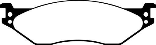 Picture of EBC 05 - 16 Ford F - 450F - 550 Bluestuff Front Brake Pads