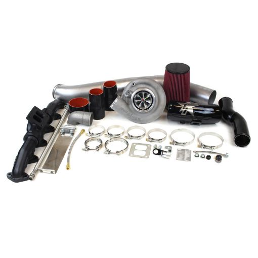 Picture of Industrial Injection 10 - 12 Dodge 6.7L S300 SX - E 6974 w.91 AR Single Turbo Kit